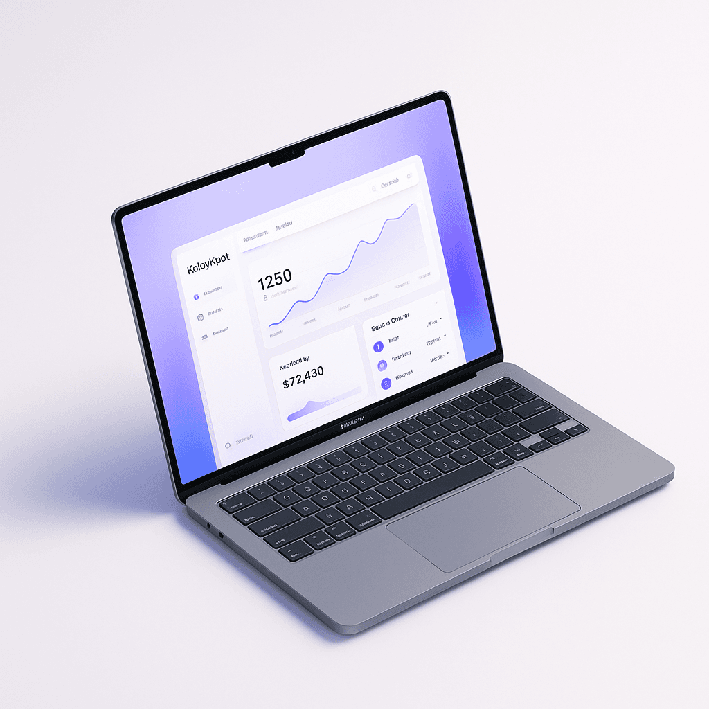 KolayXport dashboard preview